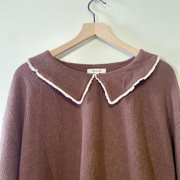 XL Ruffle Collared Long-Sleeve Top - Picture 8 of 8